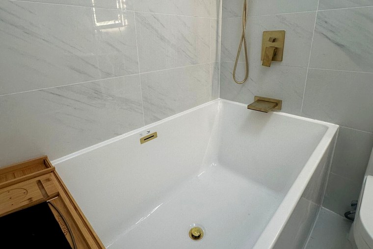 Finished Bathroom Remodeling work by RemodeLA Builders