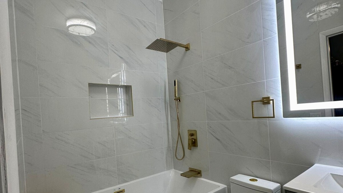 Bathroom Remodeling work by RemodeLA Builders on a Los Angeles home