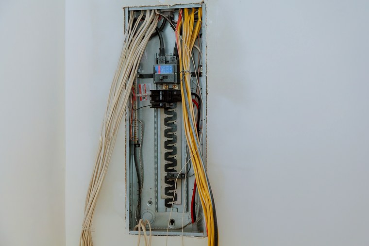 Electrical project detail by RemodeLA Builders