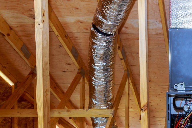 Finished HVAC & Air Conditioning work by RemodeLA Builders