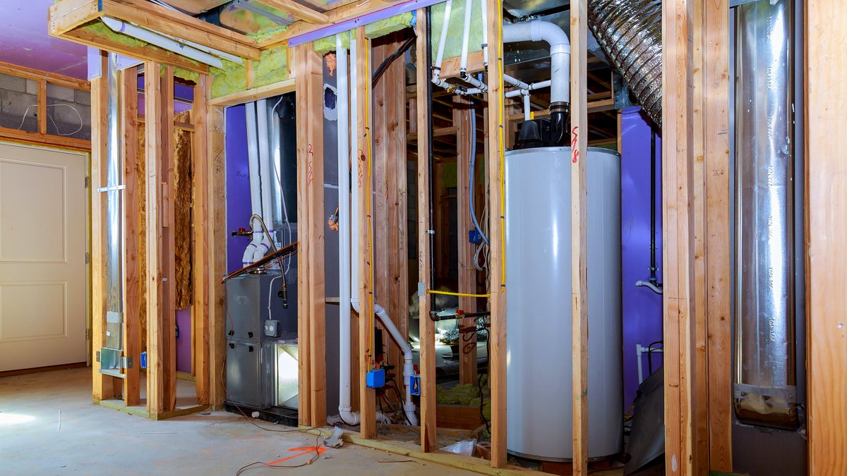 Plumbing Services work by RemodeLA Builders on a Los Angeles home